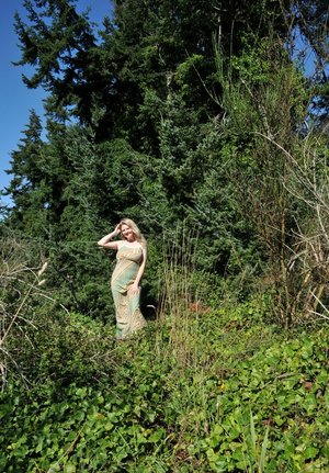 18 year old Euro hottie Ena Sweet posing non nude in denim shorts